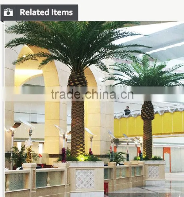 Giant artificial tree leaves artificial palm tree leaves