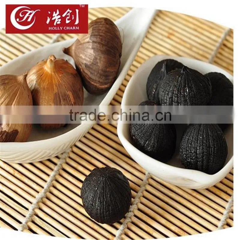 the Chinese Antioxidant health food, Fermented Solo Black Garlic
