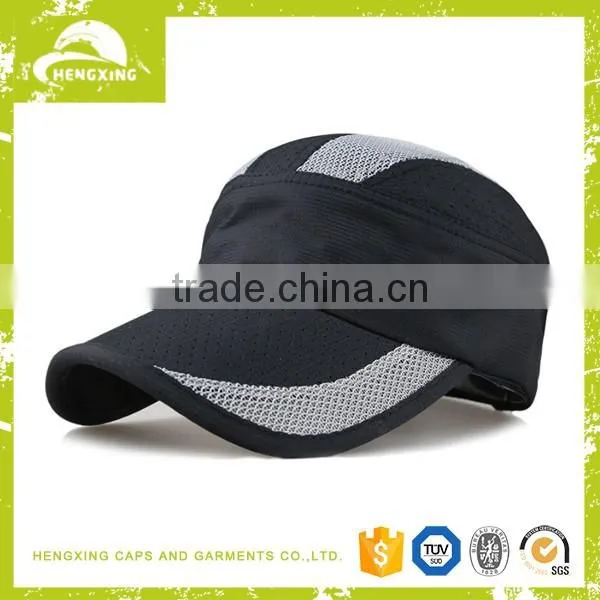 Custom fashion 5 panel dark grey trucker cap