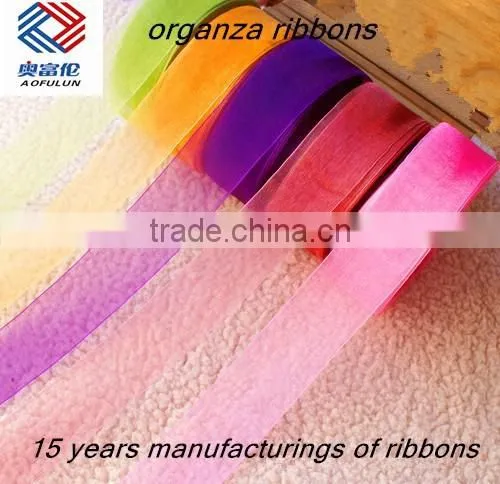 Personalized Colorful Organza Ribbon Organza Ribbon