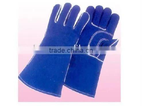 Supply working gloves leather safety gloves