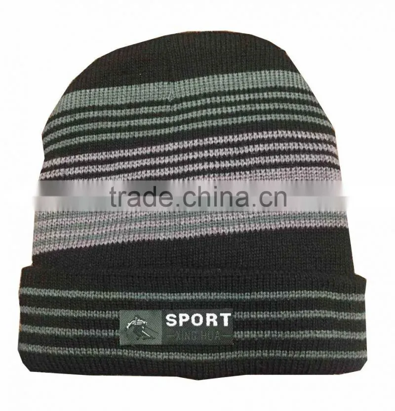 good quality 100%polyester cheap winter hat