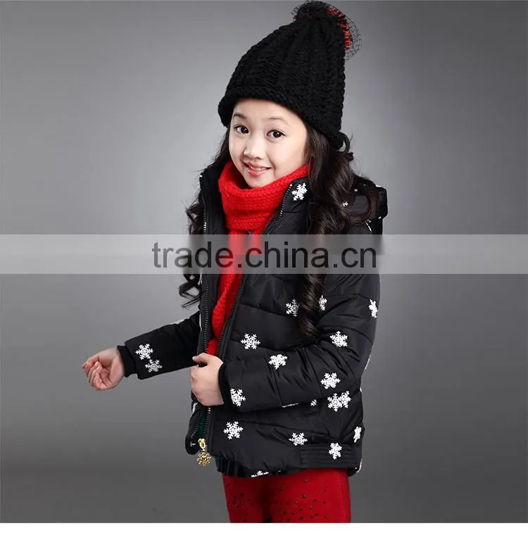 2015 New Design Waterproof Winter Kid Short Padded Jacket