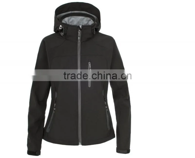breathable the pattern of man jacket with the Adjustable hood