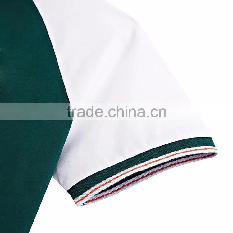 Hot sale sport polo 60% cotton 40% polyester mens collar tshirt design