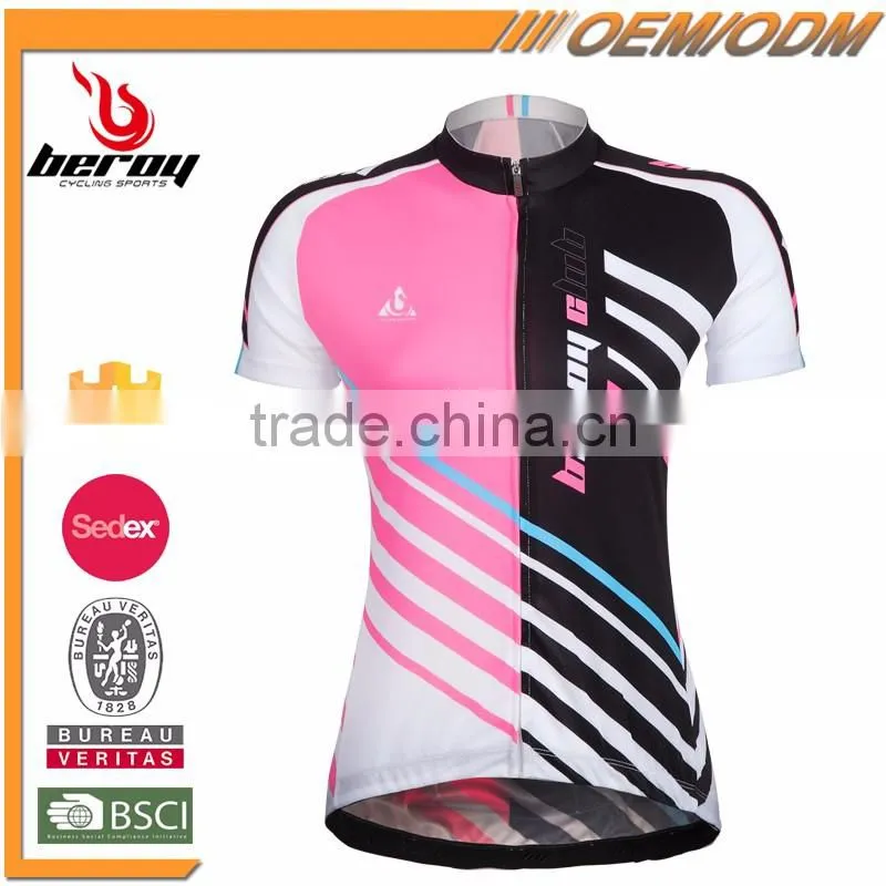BEROY new arrivel cycling wear for woman,short sleeve cyclists clothes