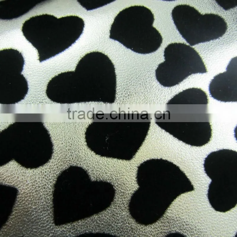 flock PU synthetic leather use for sofa
