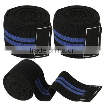 Heavy Duty Knee Wraps For Power-lifting/Bodybuilding Gym Training