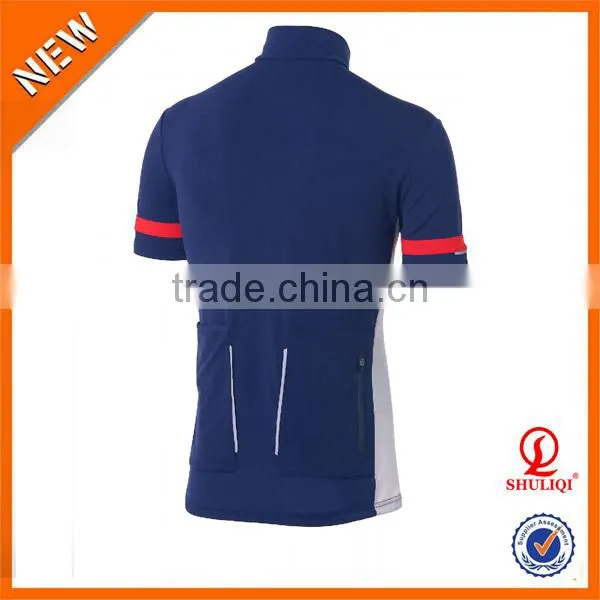 OEM cool dry sportswear for men tops running wear with pocket