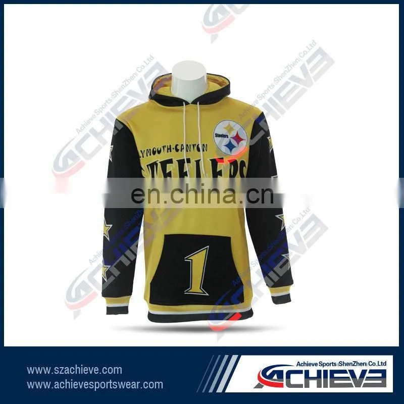 Sports urban zip front hoodie exporting