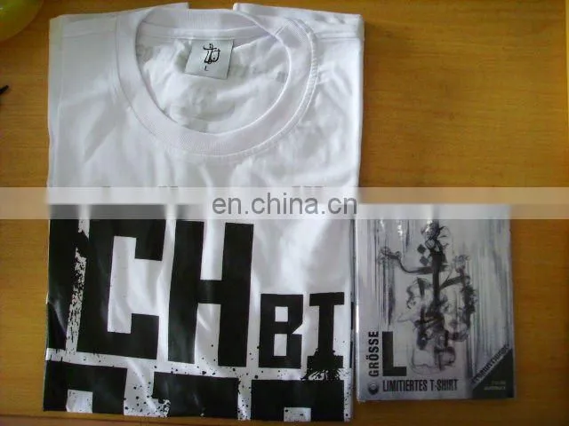 compressed t-shirt 160gsm cotton t-shirt