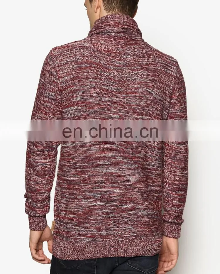 Latest men's shrug cashmere wool turtleneck sweater designs for men christmas sweaters winter