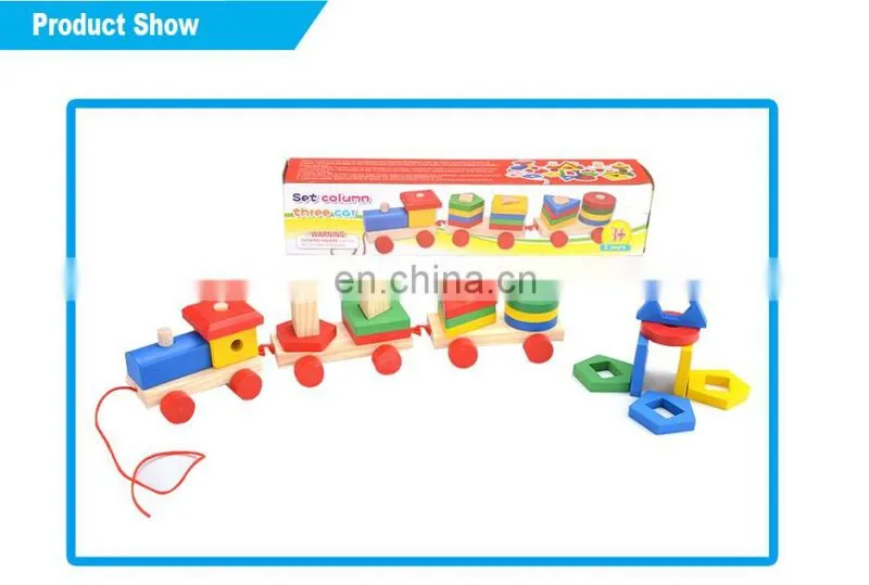 New style colorful wooden toy car assembly kit toys