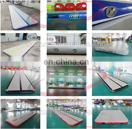 Cheerleading Club And Gymnasium Inflatable Air Tumbling Track For Sale