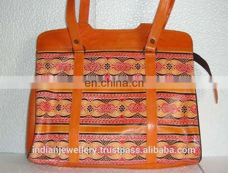 Pure leather handbags, ladies bags, real leather bag manufacturer Exporter