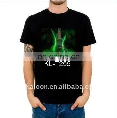 light up tee shirts equalizer