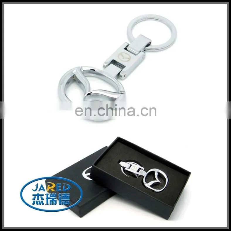 Promotion car logo keychain