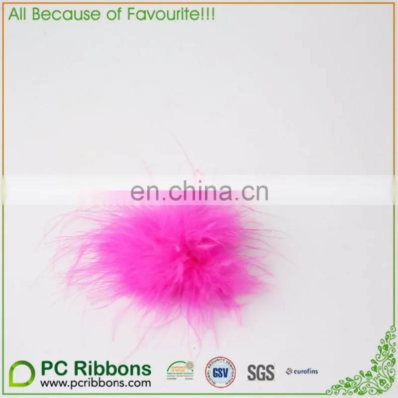 Artificial colored feathers trimmings for garment