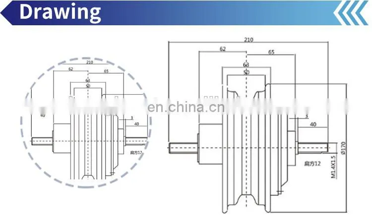 Leading Manufacturer Excellent 10 Inch 800W Hub Motor for Electric Skateboard