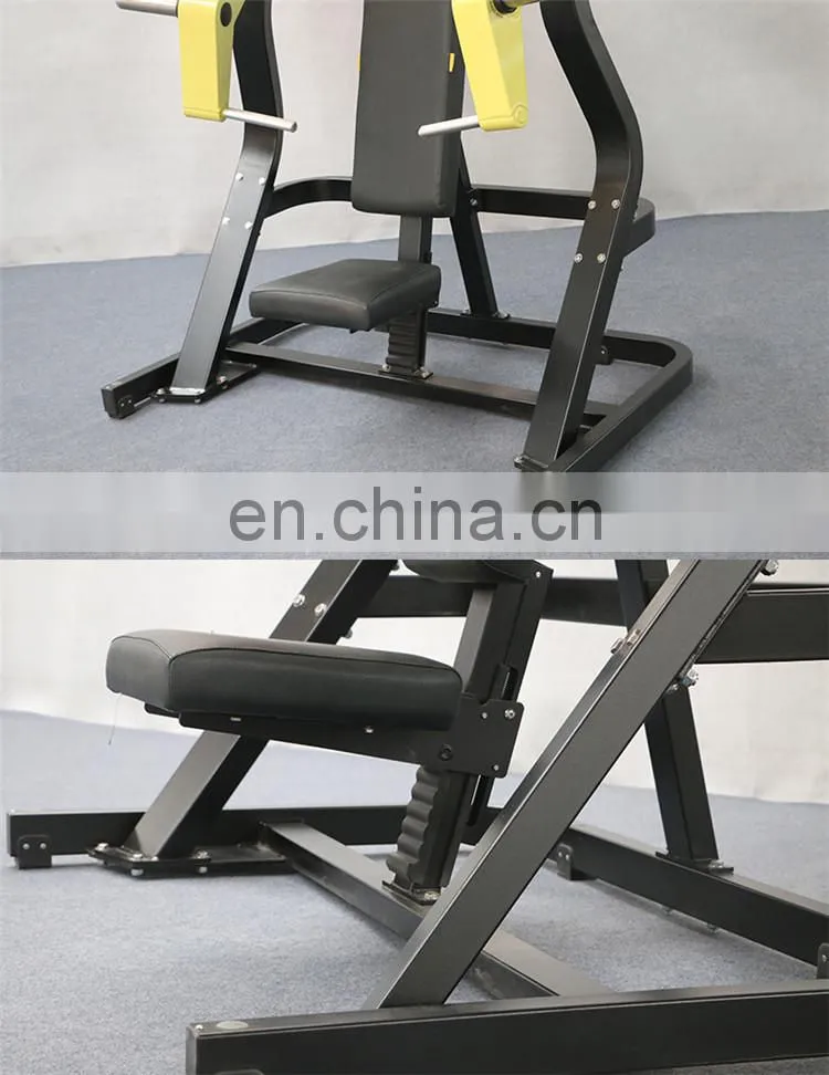 Hornet training device for gym hammer strength incline chest press