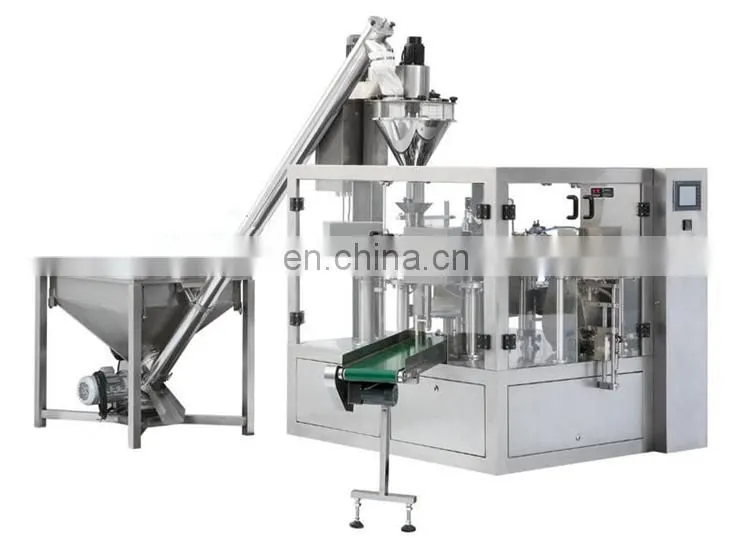 Automatic Bags and stand pouch filling and packing machine for powder
