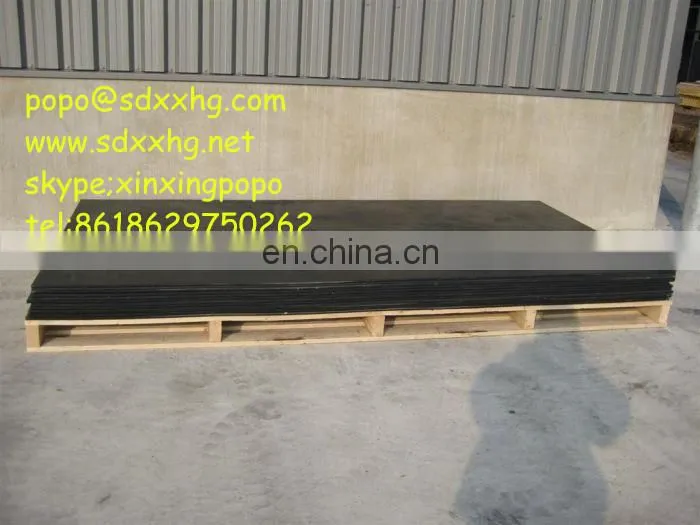 HDPE plastic rig mat in high density polyethylene sheet for drilling machine