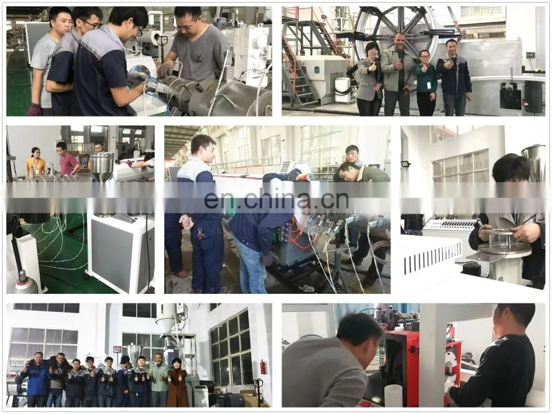 HDPE Plastic Electrical Conduit Corrugated Pipe Machine
