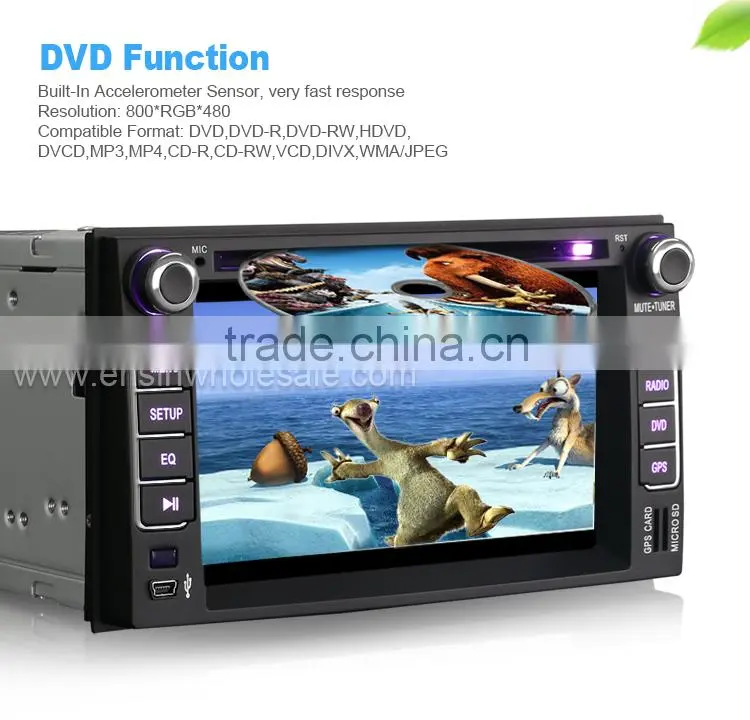 Erisin ES7677M 6.2" Touch Screen Car Radio DVD GPS Player