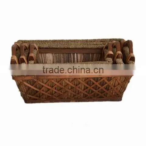 wicker fruit tray
