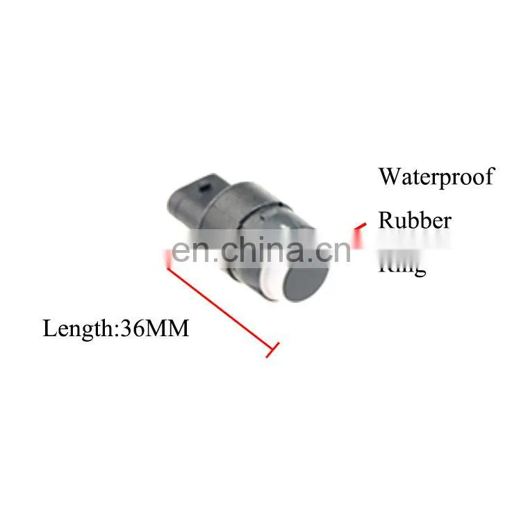 China Factory OEM High Quality Universial 22mm Rear 4 parking sensor radar PDC Low Price Auto Car Reversing Aid Assist Monitor