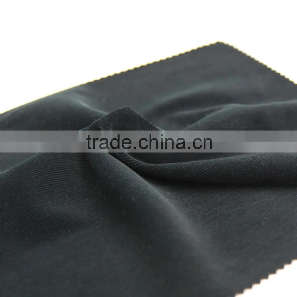 100% polyester colorful soft base cloth for flocking and garment