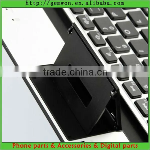 Bluetooth Keyboard Aluminum Case for Samsung Galaxy Note 10.1 N8000 N8010 C2