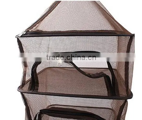 4 Layer Mesh Dry Rack Net Picnic or Kitchen Tableware Food Storage