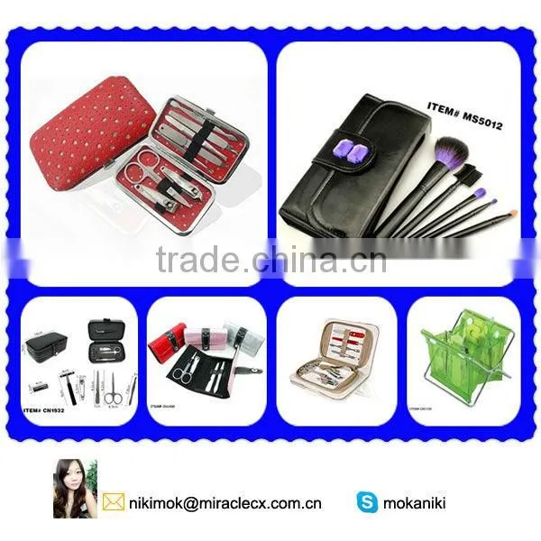 Plastic handle cuticle trimmer french manicure tools