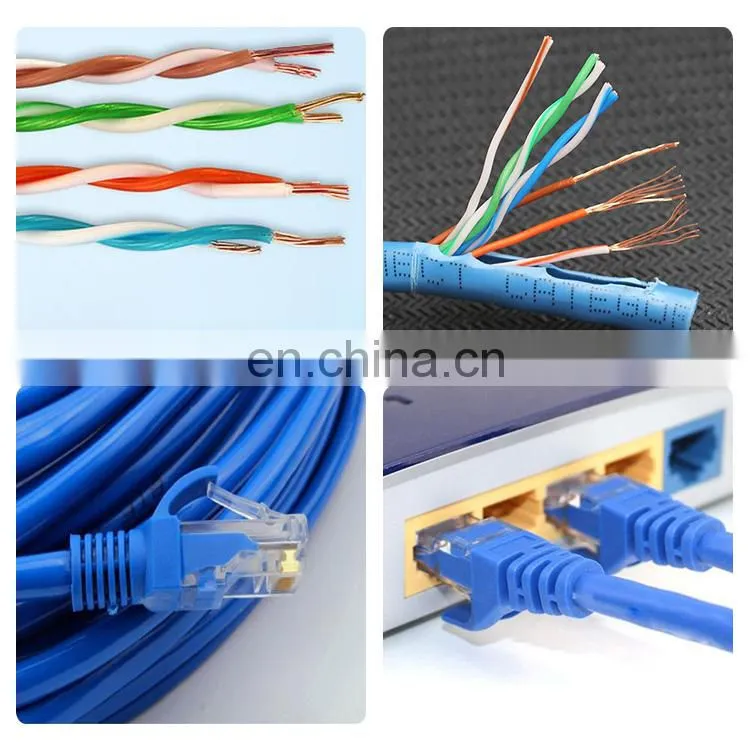 Network system used free sample CCA network cable cat 5e patch cable , cat5 patchcord