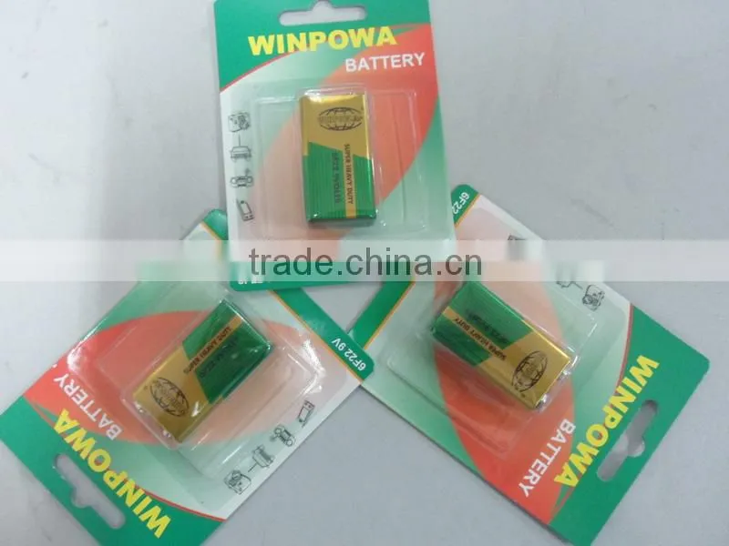 remote control battery 9v 6f22