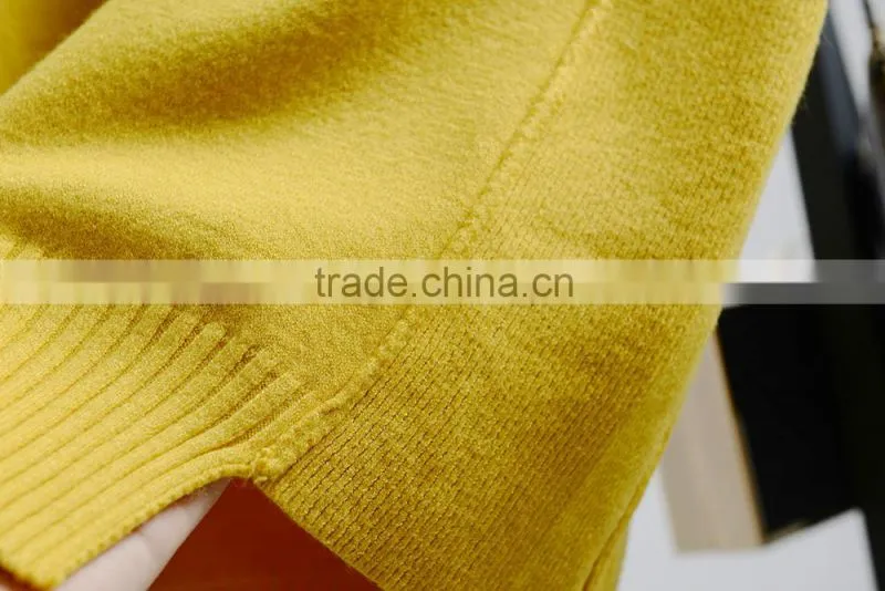 New design korea wool knit sweater for fashion girls
