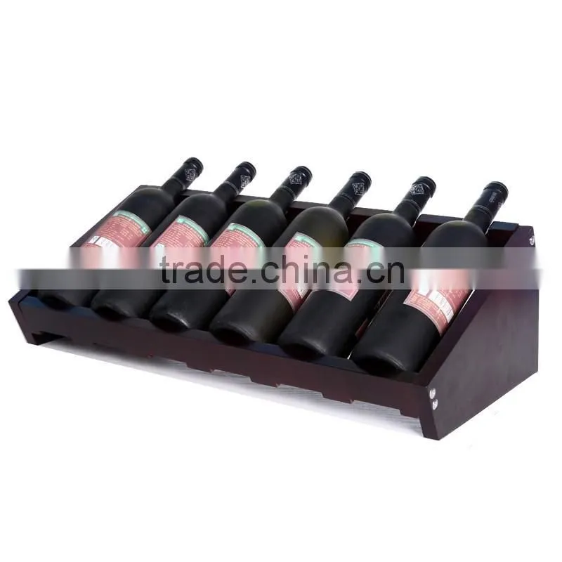 Unfinished Wooden Wine Rack