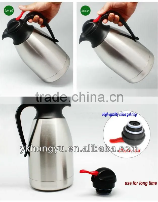 1.2L/1.5L/1.8L/2.0L vacuum stainless steel thermos flask kettle