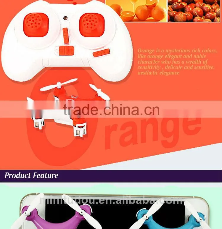 2014 New Quadcopter CX10 Mini RC Quadcopter Remote Control Toys 4 channel with 6 Axis gyro , nano drone with 3D stunt function