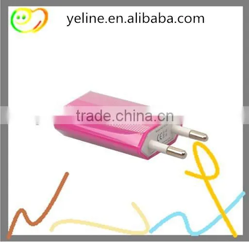S4 dual USB adapter, 2.1A S5 wall charger, S6 candy color adapter