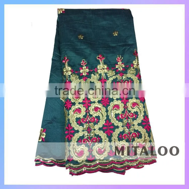 Mitaloo MGP0035 Fashionable George L:ace Fabric Fantastic Design George Lace For Party