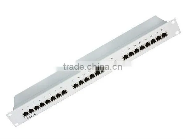 Cat5e FTP 24 port patch panel