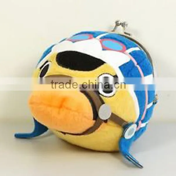 popular animal shaped coin purse/plush coin purse