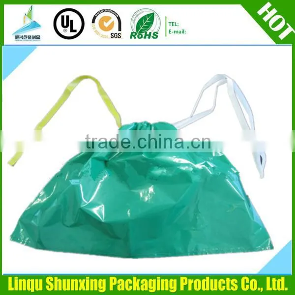 drawstring garbage bag, Qingdao plastic bags on roll