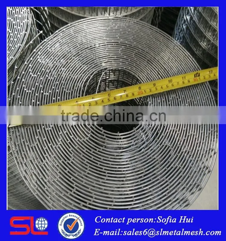 High quality galvanized and PVC coated welded wire mesh factory