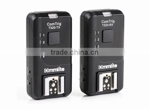 Commlite ComTrig T320 Auto-sensing and Universal 4-in-1 flash trigger