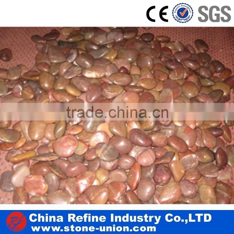 unpolished red cobblestones for sale