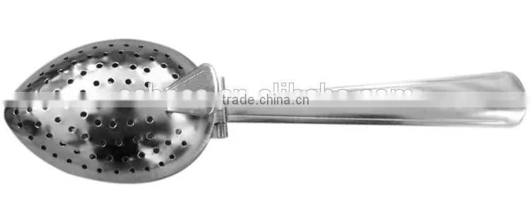 Stainless steel tea strainer spoon