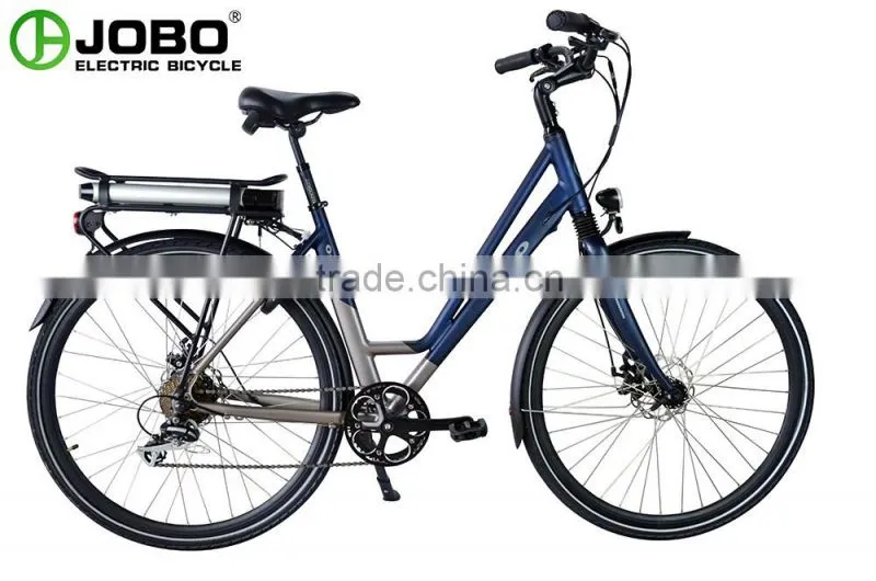 OEM manufacture 2016 new released easy riding commuter lady type electric bicycle